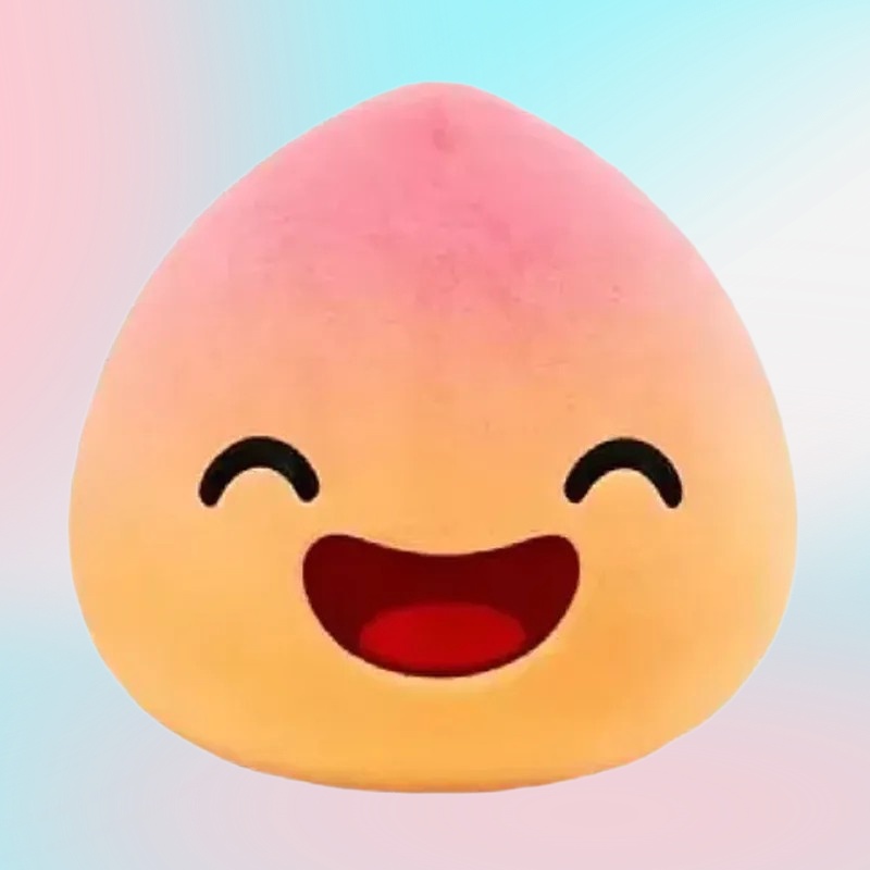 Roblox Slime RNG Peach Plush 1 Roblox Slime RNG Peach Plush